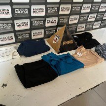 MG: falso cliente é preso pela 11ª vez ao tentar furtar loja de roupas - Divulgação/Polícia Militar