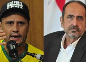 Cleitinho e Kalil aparecem nas duas primeiras posições em pesquisa -  (crédito: Gladyston Rodrigues/EM/D.A Press - Alexandre Guzanshe/EM/D.A Press)