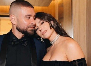 Diogo Nogueira e Paolla Oliveira terminaram relacionamento de forma pacífica -  (crédito: Reprodução / redes sociais)