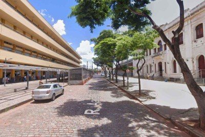 Crime aconteceu na Rua Aarão Reis, próximo à Praça da Estação -  (crédito: Reprodução/Google Street View)