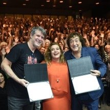 Milton Nascimento e Toninho Horta recebem títulos de Doutor Honoris Causa - Gladyston Rodrigues/EM/D.A.Press