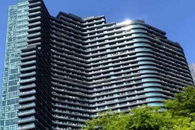 Um edifício localizado em Hangzhou, na China, é considerado o maior prédio residencial do mundo. -  (crédito: Reprodução do Youtube Canal FantasticaMente)