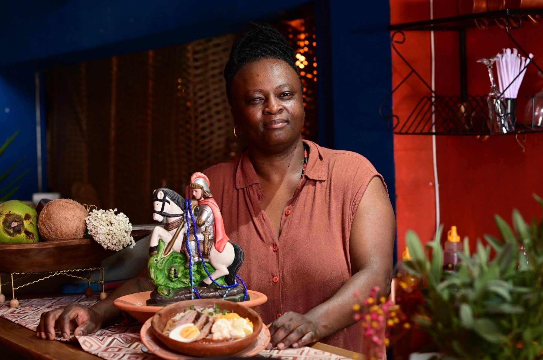 'Para mim, a ceia tem carne de porco, arroz, tutu de feijão e farofa'- Kelma Zenaide, Território Kitutu de Aquilombamento