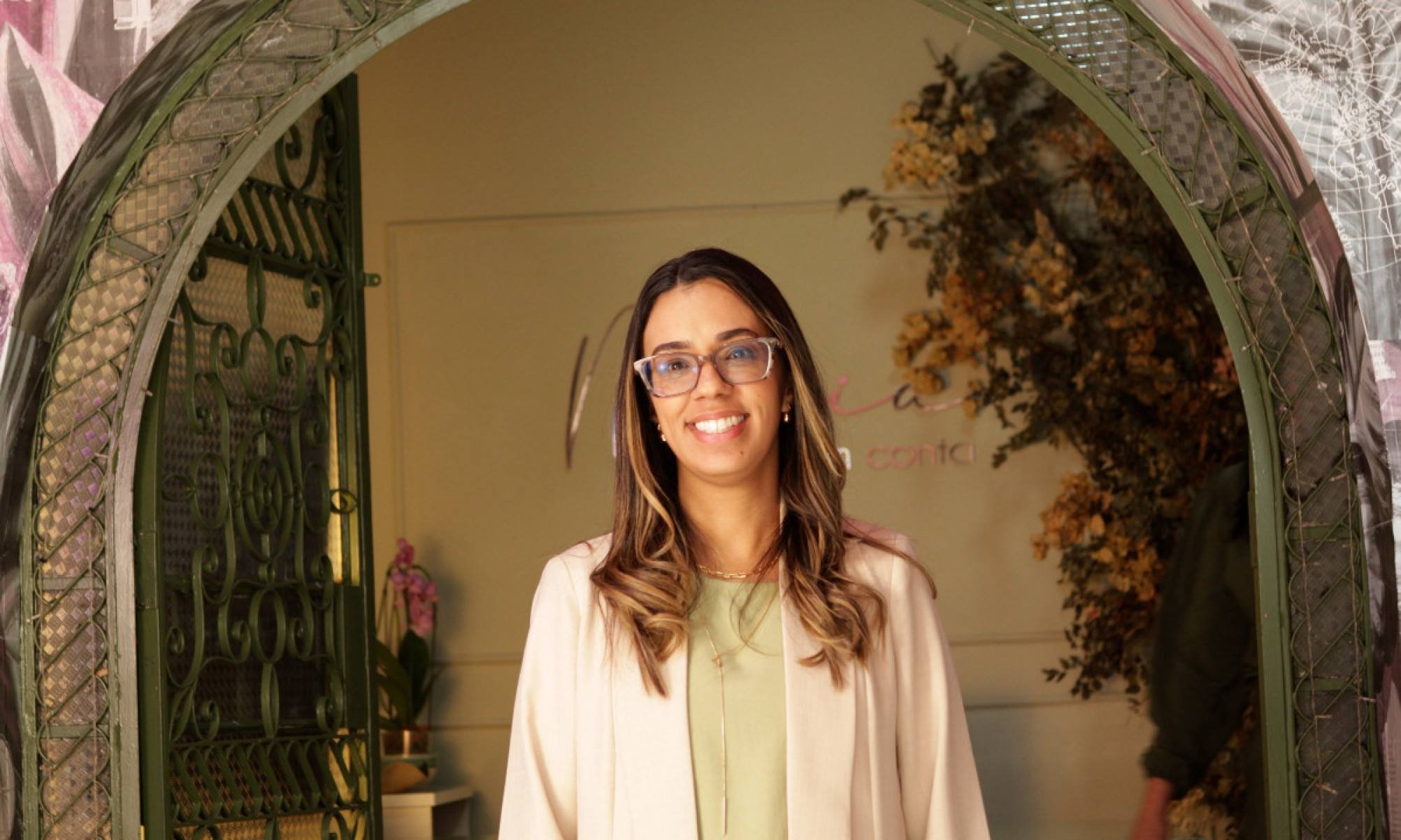 K&eacute;fhane Costa, fundadora da Maria Decor em Conta 