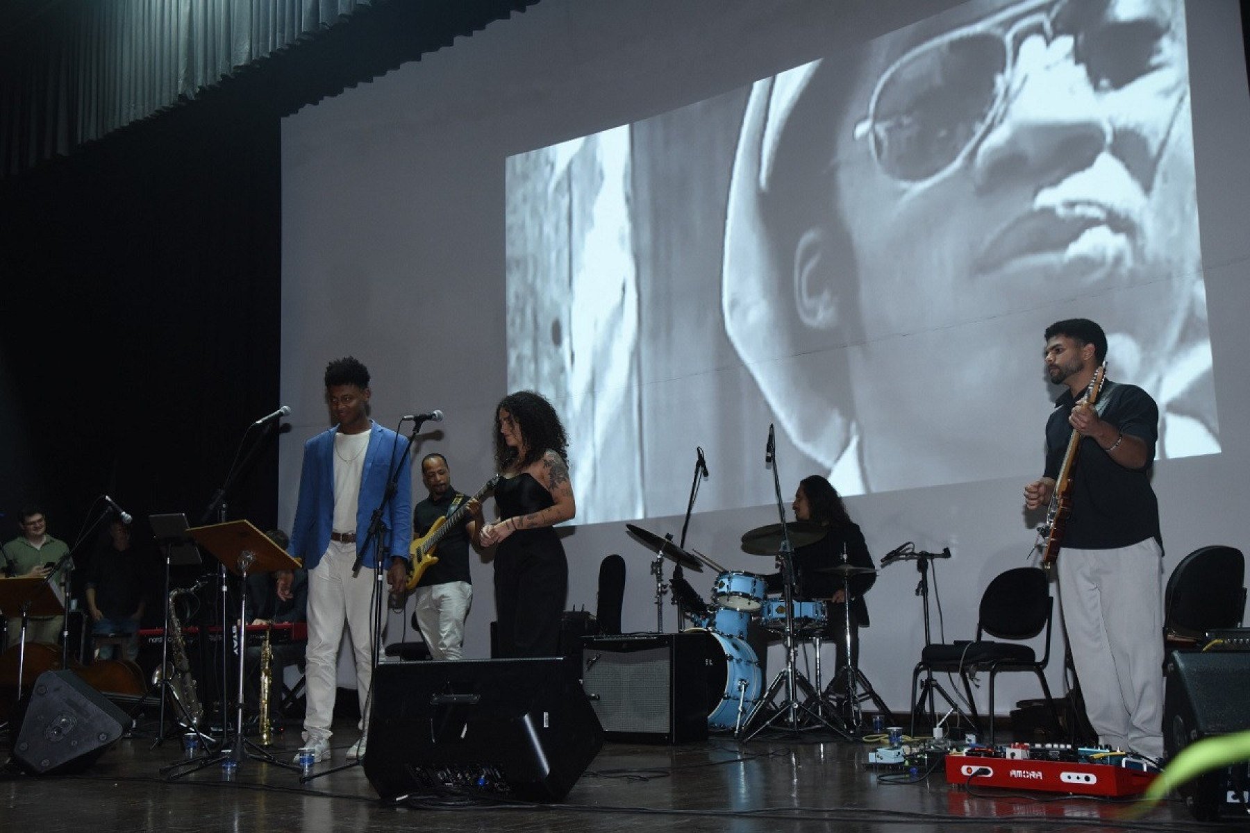 Alunos do curso de música da UFMG também de apresentaram durante a solenidade-Gladyston Rodrigues/EM/D.A.Press