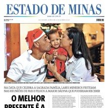 Confira a capa do Estado de Minas do dia 25/12/2025 - Capa do Estado de Minas