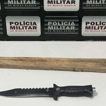 Trio que bebia em bar termina a noite com briga e um deles morto a facadas - Pol&iacute;cia Militar/divulga&ccedil;&atilde;o