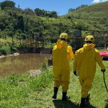 Ocorrência foi atendida pela Polícia Militar e pelo Corpo de Bombeiros -  (crédito: CBMMG)