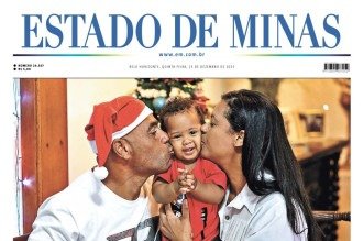 Confira a capa do Estado de Minas do dia 25/12/2025