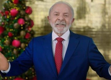Lula fez pronunciamento nesta quarta-feira (24/12) -  (crédito: Reprodução/YouTube)