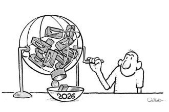 Charge do Estado de Minas