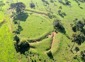 O solo de áreas rurais da Amazônia Ocidental, em especial no território do Acre, guarda registros históricos em forma de desenhos. 
 -  (crédito:  Divulgação)