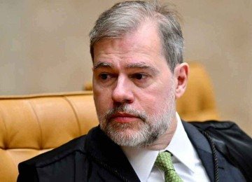 Ministro Dias Tofolli manteve acareação entre dono do Master e ex-presidente do BRB -  (crédito: Evaristo Sá/AFP)