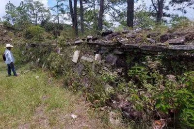 Arqueólogos do Instituto Nacional de Antropologia e História (INAH) do México anunciaram a descoberta de uma cidade pré-hispânica datada de aproximadamente 1.200 anos. -  (crédito:  Divulgação CINAH/Guerrero)