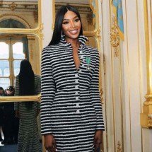 Naomi Campbell participa de missa de Natal em Ouro Preto - Redes sociais / reprodução