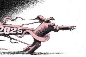 Charge do Estado de Minas