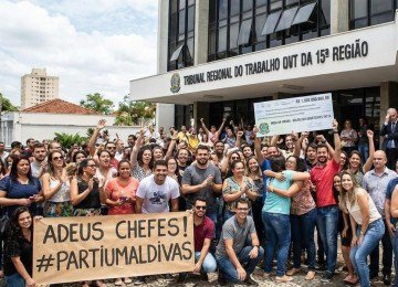 Vitória na Mega da Virada é certeza para assistentes de juiz de Campinas -  (crédito: Reprodução)