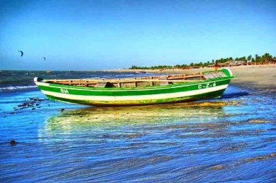 O estado do Piauí, no nordeste do Brasil, tem a menor faixa litorânea do país. Sua costa tem apenas 66 km de extensão distribuídos por apenas quatro municípios.  -  (crédito: Flickr George Rebelo)