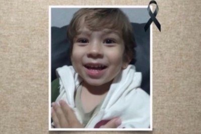 Mateus Ribeiro Campos tinha 4 anos e morreu afogado na piscina da casa de parentes -  (crédito: Reprodu&ccedil;&atilde;o/Redes Sociais)