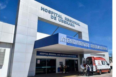Pacientes de hospital de Uberaba s&atilde;o transferidos ap&oacute;s falta de energia -  (crédito: Prefeitura de Uberaba/Divulga&ccedil;&atilde;o)