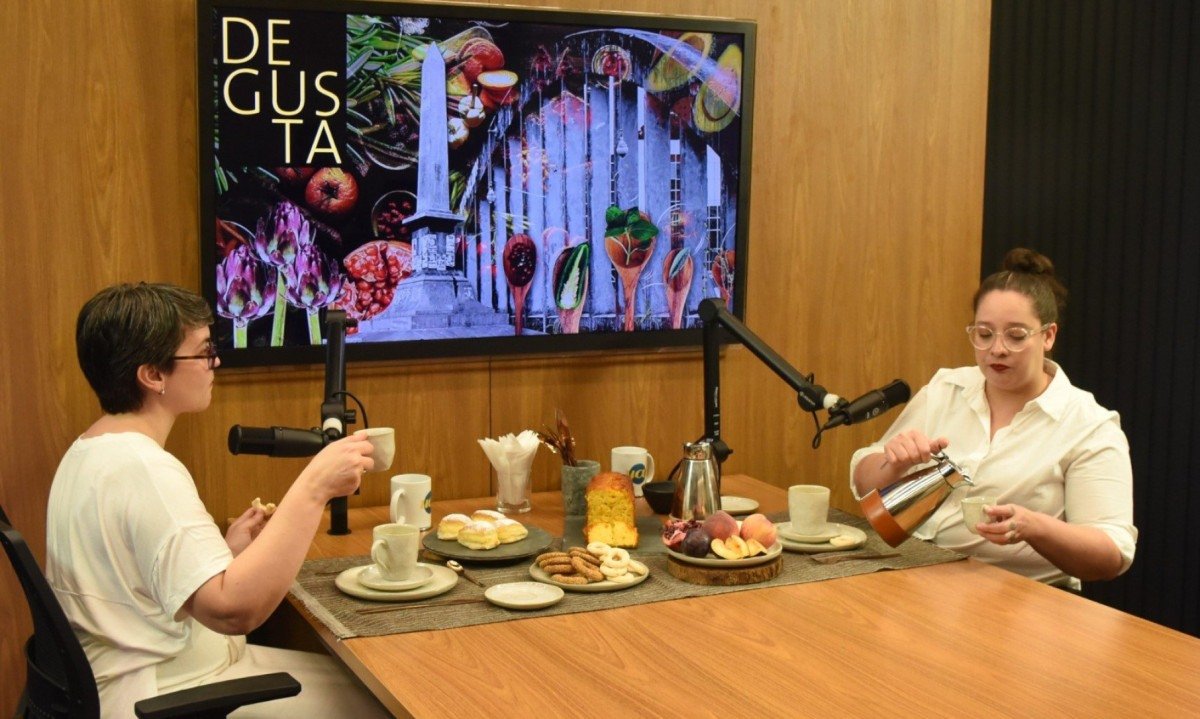 Ana Gabi Costa conta na entrevista ao podcast Degusta que trabalhou na &aacute;rea de log&iacute;stica de uma ind&uacute;stria t&ecirc;xtil antes de entrar para a cozinha