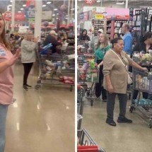 Vídeo: supermercado surpreende clientes ao liberar compras de graça - TikTok / reprodução