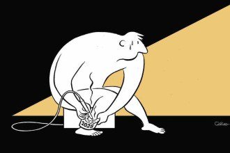 Charge do Estado de Minas