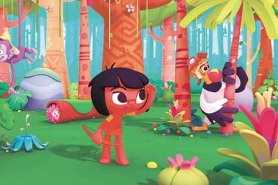 A animação 'Tainá e os guardiões da Amazônia – Em busca da flecha azul' chega aos cinemas 25 anos depois da história original em live action
 -  (crédito: Paris Filmes/Divulgação)