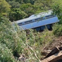 Acidente com trem interoceânico deixa 13 mortos e 98 feridos no México - Fuerza Informatica Azteca/Reprodução/Redes sociais