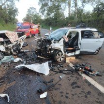 MG: acidente na BR-040 deixa família morta e vítimas em estado gravíssimo - Divulgação/PRF