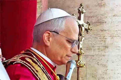 Sete novos santos católicos foram proclamados pelo Papa Leão XIV no dia 19 de outubro.  -  (crédito:  Reprodução de vídeo Globonews)