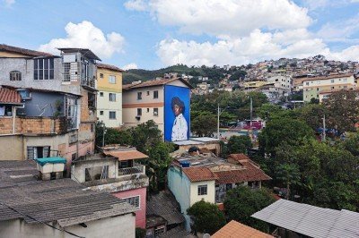 Fotografia de Elana dos Santos tirada por Afonso Pimenta em 1985 &eacute; uma das galerias da exposi&ccedil;&atilde;o Retratistas do Morro &ndash; Territ&oacute;rio de Mem&oacute;rias -  (crédito: Tulio Santos/EM/D.A. Press. Brasil. Belo Horizonte - MG)