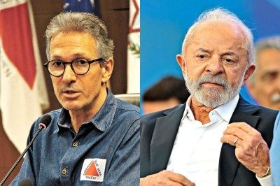 Pré-candidato à Presidência, Zema perde para Lula em todas as regiões de Minas -  (crédito: Jair Amaral/EM/D.A Press e Leandro Couri/EM/D.A.Press)