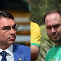 Carlos Bolsonaro homenageia Daniella Perez e Flávio vai à igreja - Saulo Cruz/Agência Senado e Charles Sholl/Brazil Photo Press/Folhapress