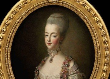 Maria Antonieta aos 17 anos em pintura assinada por François Hubert Drouais

 -  (crédito: Victoria and Albert Museum/site)