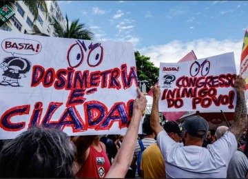 Em 2025, a palavra dosimetria migrou das páginas jurídicas para as ruas do Brasil -  (crédito: Tania Rêgo/Agência Brasil)