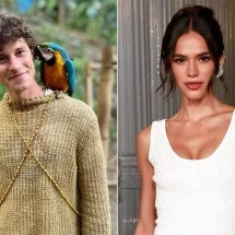 O cantor Shawn Mendes e a atriz Bruna Marquezine  -  (crédito: Reprodução)