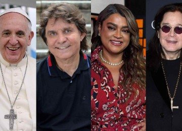 Papa Francisco, Lô Borges, Preta Gil e Ozzy Osbourne estão entre as personalidades que nos deixaram em 2025 -  (crédito: AFP/ Reprodução)