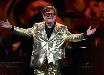 O veterano Elton John está confirmado para o Rock in Rio, no feriado de 7 de setembro -  (crédito: Oli Scarff/AFP)