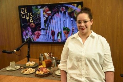 A chef Ana Gabi Costa foi a última convidada do ano do podcast Degusta
 -  (crédito: Gladyston Rodrigues/EM/D.A Press)
