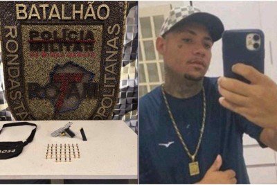 Jhony Horta Pereira, de 23 anos, teria reagido à abordagem dos militares do Batalhão de Rondas Táticas Metropolitanas (Rotam)  -  (crédito: TV Alterosa / Reprodução )