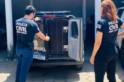 Suspeito foi preso em Alfenas, no Sul de Minas -  (crédito: PCMG/Divulga&ccedil;&atilde;o)