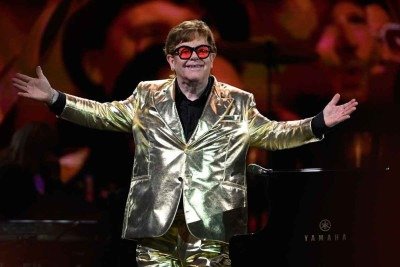 O veterano Elton John está confirmado para o Rock in Rio, no feriado de 7 de setembro -  (crédito: Oli Scarff/AFP)