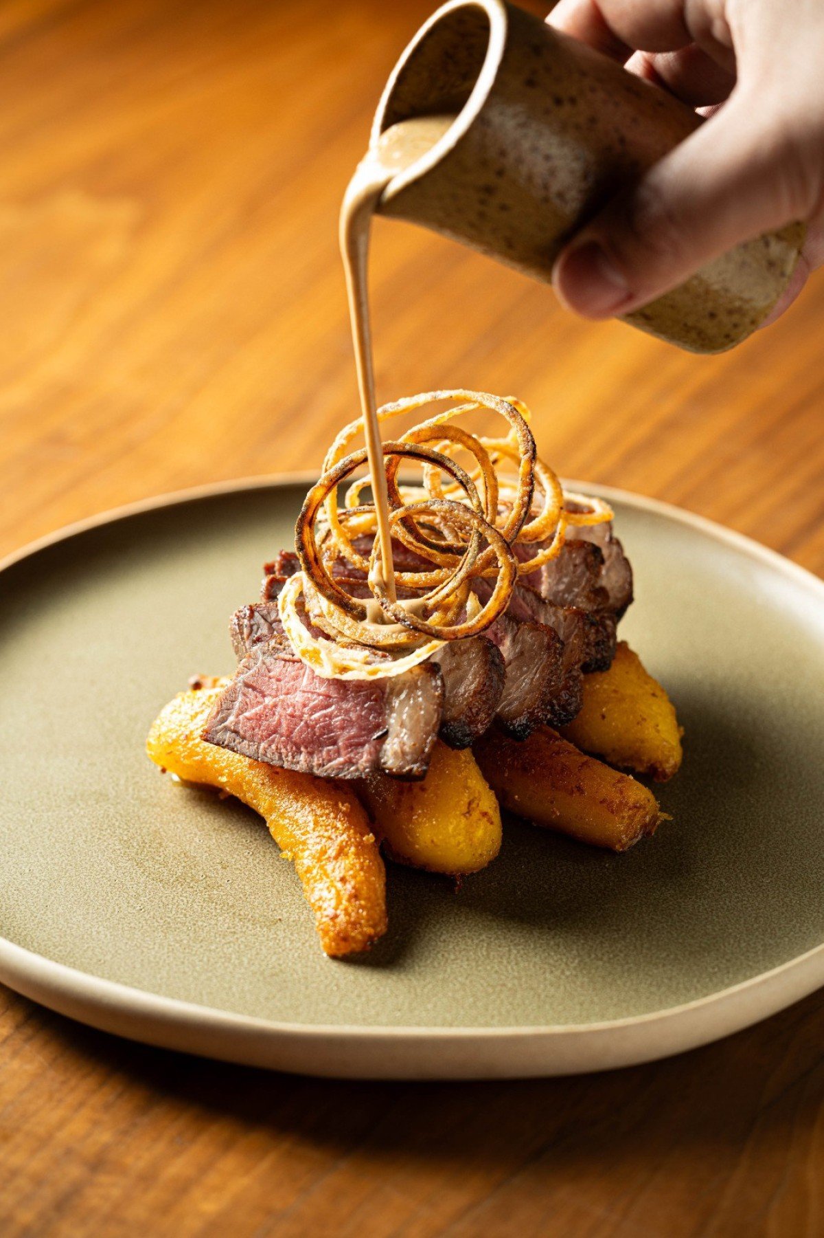 Bife de sereno do restaurante Pacato 