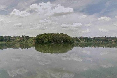 O corpo foi encontrado próximo à Ilha dos Amores no Parque Ecológico -  (crédito: Reprodução/Google StreetView)