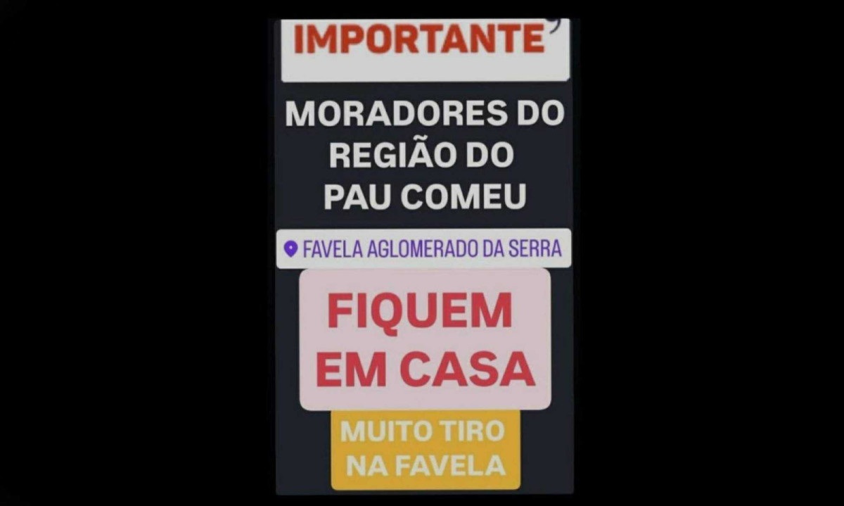 Bilhete circula nas redes sociais desde a passagem do Natal - (crédito: Redes sociais)