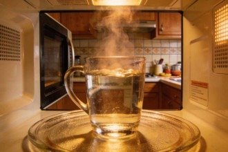 Pouca gente sabe, mas esquentar água ou leite no micro-ondas pode ser perigoso