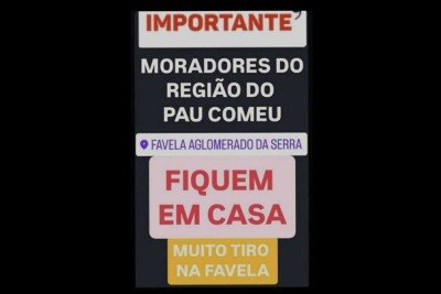 Bilhete circula nas redes sociais desde a passagem do Natal -  (crédito: Redes sociais)