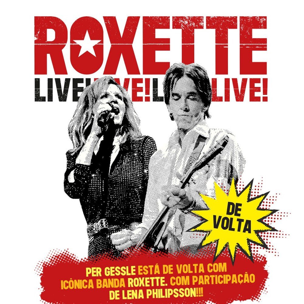 Roxette anuncia retorno ao Brasil com dois shows em 2026