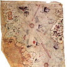 Mapa de 1513 desperta até hoje a curiosidade de pesquisadores - Domínio Público